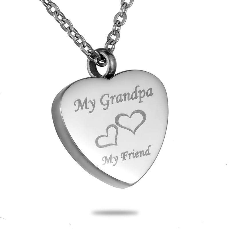 Necklace for ashes for grandpa Outlet