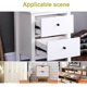 thumbnail image 4 of 2 Pcs Drawer Slides, 150mm Drawer Slides, 3 Fold Telescopic Slide, Full Extension Drawer Slides, Side Mounted, Heavy Duty Load Capacity 45KG, 4 of 5