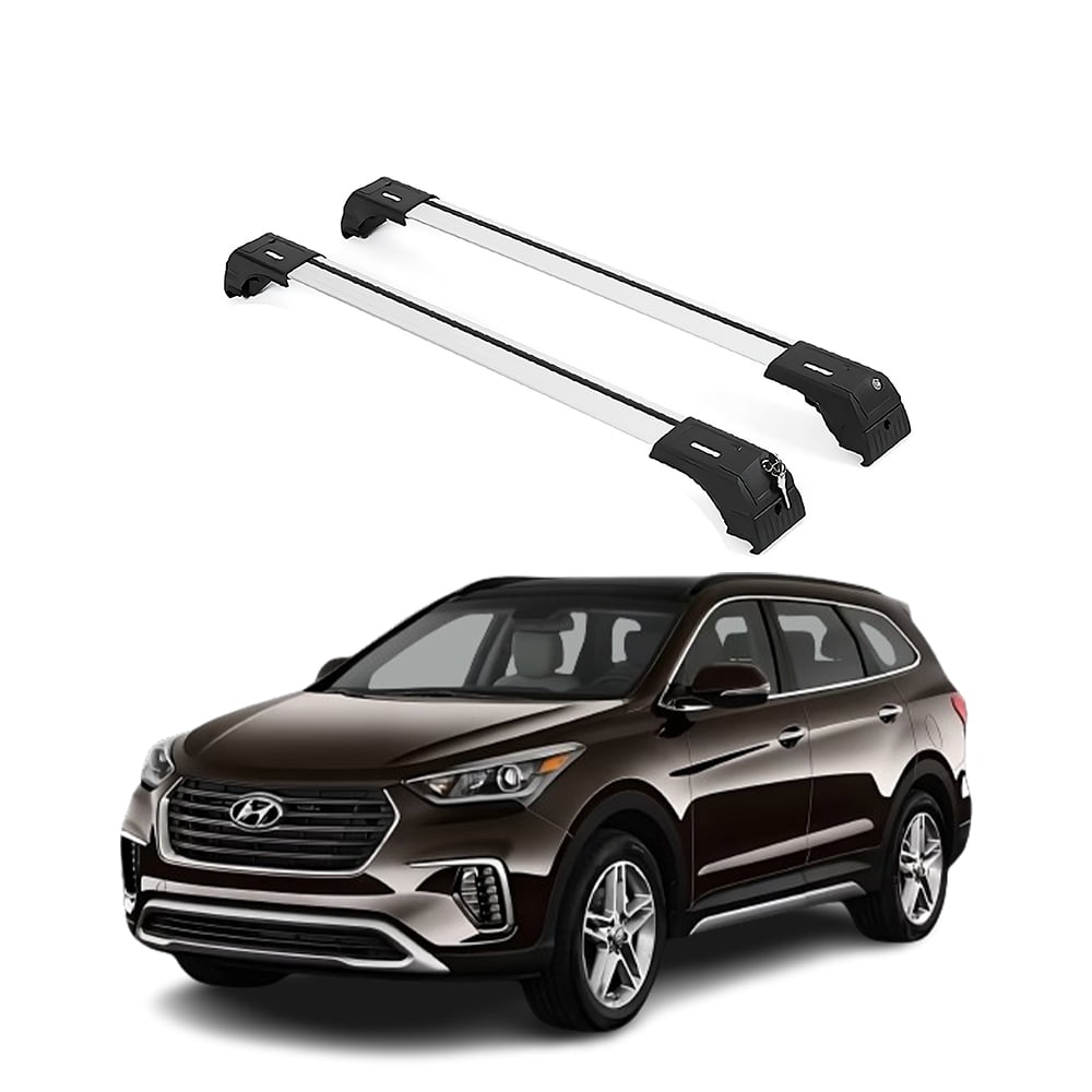 Roof rack cross bars hyundai santa fe sale