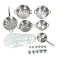 thumbnail image 2 of 6 Pcs Stainless Steel Pots and Pans Set Even Heating Thickened Easy to Clean Cookware Set with Lids for Kitchen, 2 of 7
