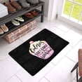 thumbnail image 2 of MKHERT Funny Quotes About Weight Loose at Cupcake Calories Don't Count on The Weekend Doormat Rug Home Decor Floor Mat Bath Mat 23.6x15.7 inch, 2 of 3