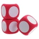 thumbnail image 3 of 3 dados de espuma en blanco: dados grandes de borrado en seco para juegos en el aula, el hogar y fiestas. Cubo de escritura de borrado en seco. Accesorio de juego para niños., 3 of 6