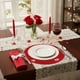 thumbnail image 5 of Mantas Redondas para Mesa de Comedor Conjunto de 6 14.2x14.2 Pulgadas, 5 of 6