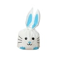 thumbnail image 5 of SLYNSHome Cute Easter Treat Bags Blue Long Rabbit Ear Cookie Bags Plastic Candy Snack Goody Wrapping Bag for Gifts Easter Party Favor, 5 of 8