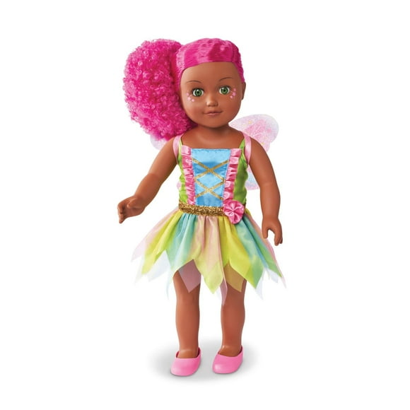 My Life As Elora Posable 18-inch Doll, Pink Hair, Green Eyes, My Life As Dolls