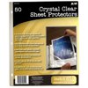 A&W Products Crystal Clear Sheet Protectors, Standard Weight, 50-Count (42512)