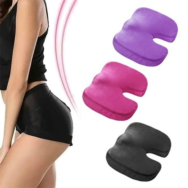 Willstar Memory Foam Seat Cushion Back Pain Relief Orthopedic Pillow