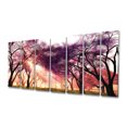 thumbnail image 1 of Designart - Cherry Blossoms Japan Garden - Landscape Canvas Art Print, 1 of 1