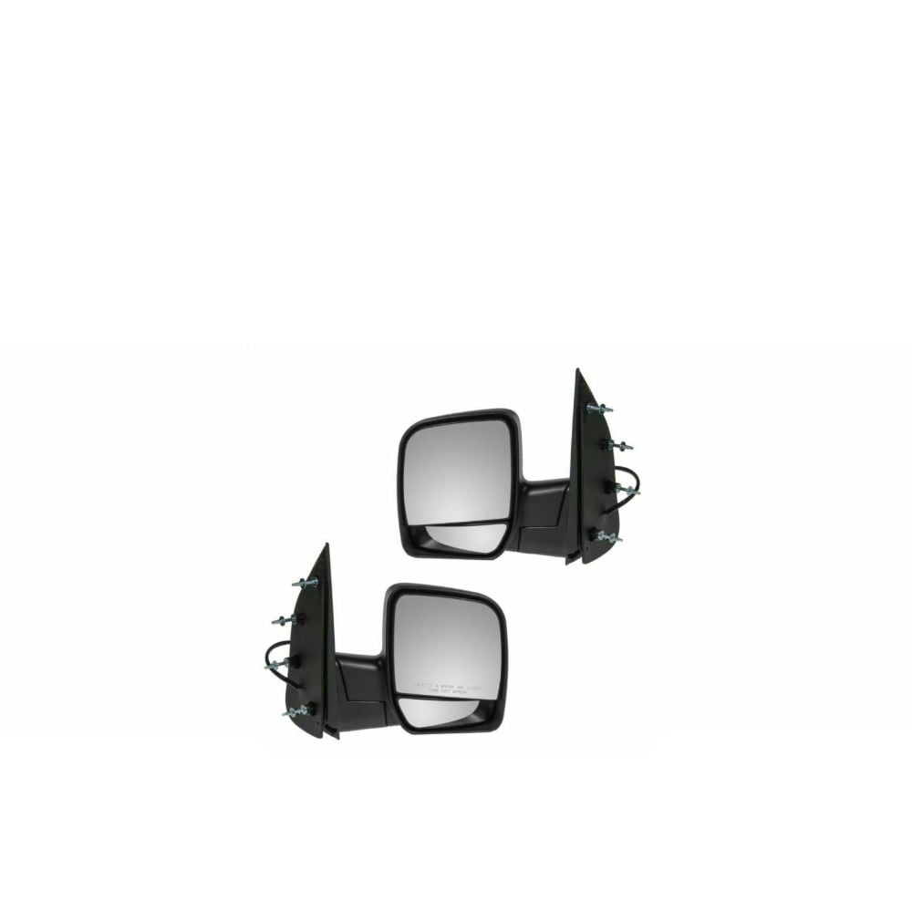 Power Side View Mirrors Folding Left & Right Pair For 20022008 Ford Van