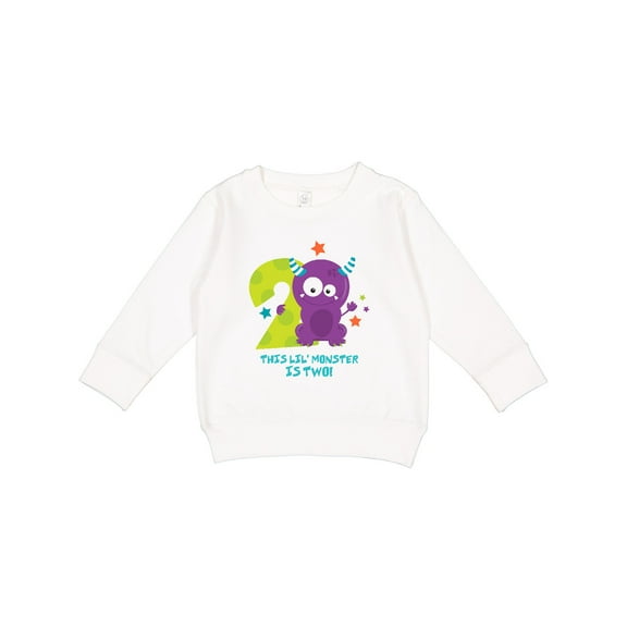 Inktastic Monster 2nd Birthday Toddler Sweatshirt