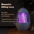 thumbnail image 3 of Cateissary Luz de plagas de descarga eléctrica, dormitorio interior, jardín, 20-100㎡, lámpara LED para dormir, escritorio portátil, Control de Repelente de insectos y plagas Blanco Recargable Cateissary HA064168-02B, 3 of 6
