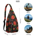 thumbnail image 4 of Berry Sweet Strawberry Print Daypack – Waterproof & Lightweight, Summer Fruit Aesthetic, Fashionable & Practical, 4 of 4