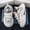 White And Khaki, variant on Men's Height Increasing Lift Sneakers with Thick PVC Sole - Comfortable Elastic Shoes, for Outdoor, Casual Wear - All-Season Height (Daily Use &)  Upper & Low-Top Lace-Up Design