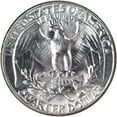 thumbnail image 2 of 1955 Washington Quarter BU Uncirculated Mint State 90% Silver 25c US Coin, 2 of 2