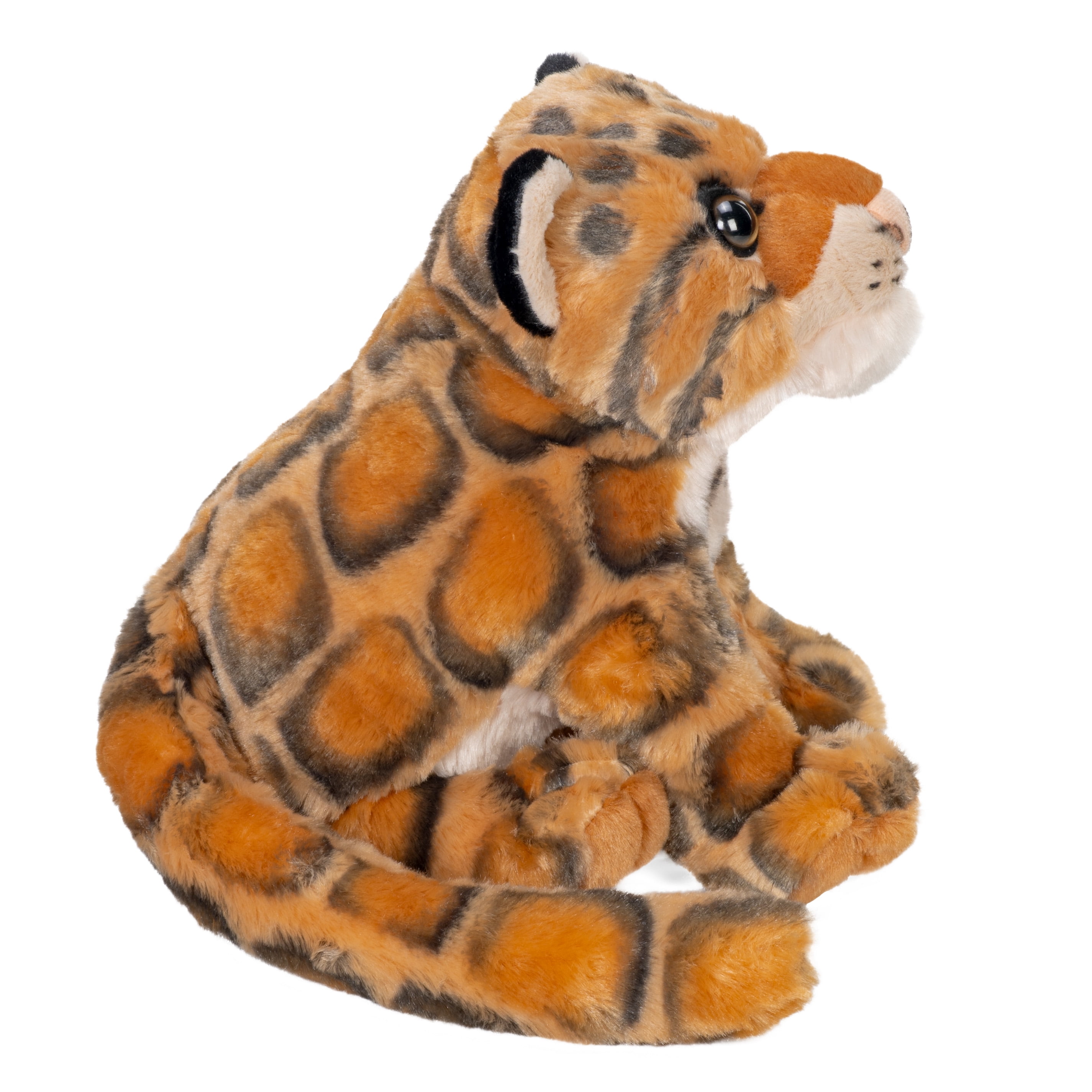 Wild Republic Clouded Leopard Plush, Stuffed Animal, Plush Toy, Gifts for Kids, Cuddlekins 12 Inches