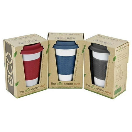 Smart Planet Porcelain Eco Cup Set, 3-pa