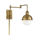 thumbnail image 3 of Trade Winds Arlington Wall Sconce in Warm Brass, 3 of 5