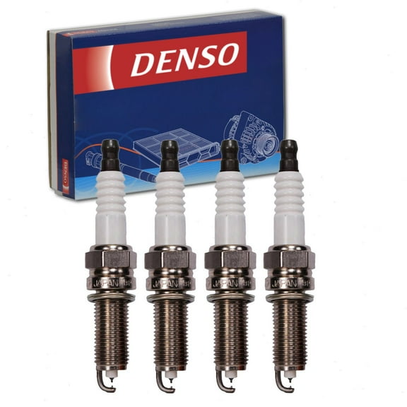 4 pc DENSO Iridium Long Life Spark Plugs compatible with Hyundai Tucson 2014-2015