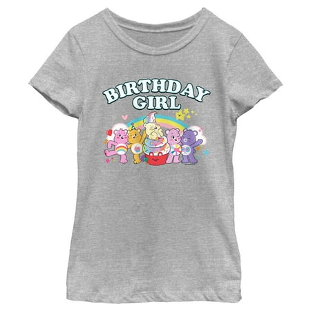 Girl s Care Bears Birthday Girl Graphic T-Shirt