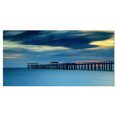 thumbnail image 2 of Quai en Bois et Bord de Mer Turquoise - Impression sur Toile, 2 of 3