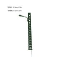 thumbnail image 3 of Bewildely Modelo de lámpara de vía férrea diseño clásico Mini paisaje escalera ligera farolas resistencia al aire libre LED farola de Metal Artesanía Verde (luz cálida) Bewildely HA064495-06, 3 of 6