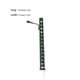 thumbnail image 4 of Billuyoard Modelo de lámpara de vía férrea diseño clásico Mini paisaje escalera ligera farolas resistencia al aire libre LED farola de Metal Artesanía Verde (luz cálida) Billuyoard HA064495-06, 4 of 6