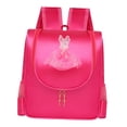 thumbnail image 3 of Bolsa de ballet Mochilas de danza de ballet Bolsa de gimnasio portátil y ligera Mochila de ballet rojo, 3 of 9