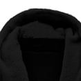 thumbnail image 4 of YDDIAN Hooded Fleece Jacket for Women Oversized Batwing Cardigans Open Front Bed Jacket Hooded Winter Coats Hooded Coat Black M, 4 of 4