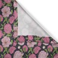 thumbnail image 3 of Ambesonne Pink Floral Kitchen Curtains, Burgeoning Arrangement, 55"x30", Charcoal Grey Pink Green, 3 of 3
