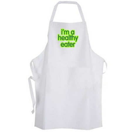 Aprons365 - I'm a healthy eater – Apron – Chef Cook Kitchen Cooking Food (Best Gifts For Healthy Eaters)