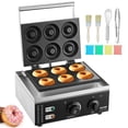 thumbnail image 1 of VEVOR 6 Pcs Machine à Beignets Électrique Commerciale 1550W Antiadhésive, 1 of 9