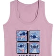 thumbnail image 3 of Disney - Lilo & Stitch - All The Expressions of Stitch - Women's Racerback Tank Top, 3 of 5