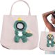 thumbnail image 3 of Bolsa transportadora para mascotas, bolsa transportadora manos libres para perros y gatos, bolso de hombro de lona para mascotas, bolso de pecho transpirable para animales pequeños, 3 of 5