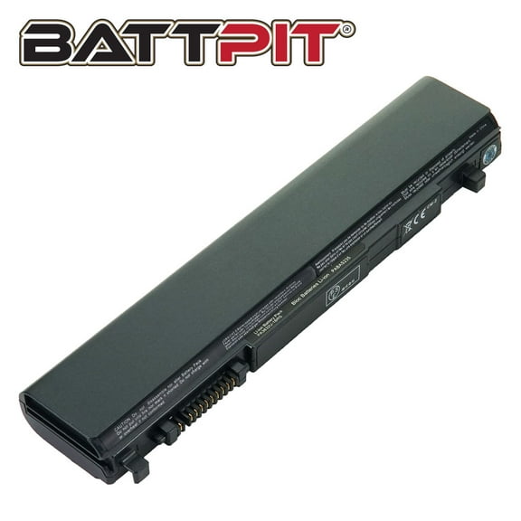BattPit: Laptop Battery Replacement for Toshiba Satellite R830-1GZ, PA3832U-1BRS, PA3929U-1BRS, PA5043U-1BRS, PABAS236, PABAS250 (10.8V 4400mAh 48Wh)
