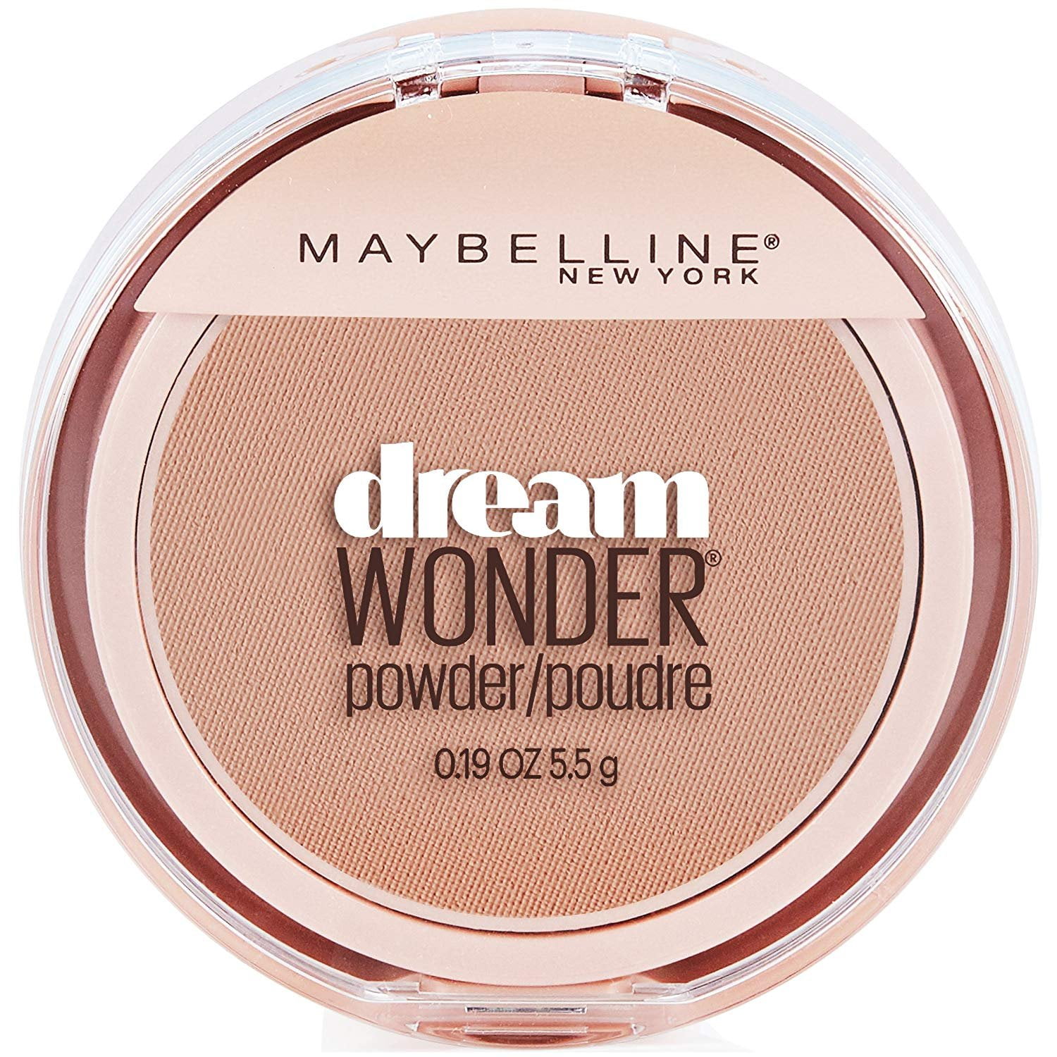 Maybelline New York Dream Wonder Powder Makeup, Creamy Natural, 0.19 oz