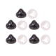thumbnail image 1 of EeaseMX 10 piezas de 11 mm hechas a mano para muñecas, accesorios de bricolaje, nariz de perro, accesorios de peluche (negro), 1 of 8