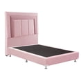 thumbnail image 3 of Base de Cama con Cabecera Bora Individual Dicasa Rosa, 3 of 8