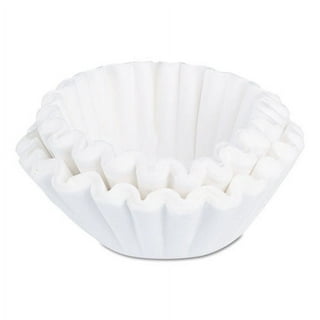 Tupkee Coffee Filters 8-12 Cups - 600 Count, Basket Style, Natural Bro