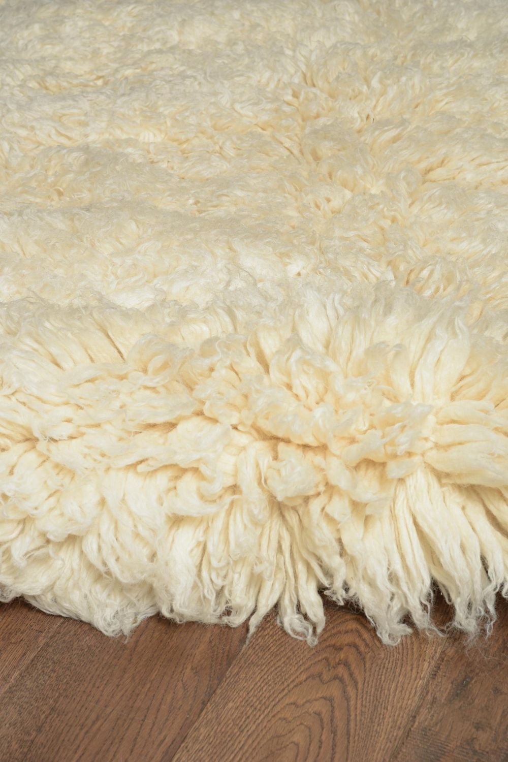 5A Flokati 4000gr 9' x 12' Area Rug, Natural