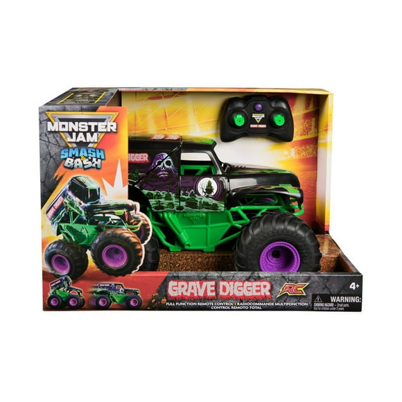 Camión Monster Jam Grave Digger Smash And Bash