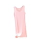 thumbnail image 2 of Camisón largo de poliéster para mujer, sin mangas, cuello redondo, color liso, holgado, para el hogar, 2 of 9