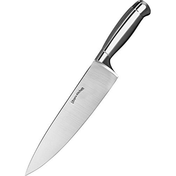 Utopia Kitchen 8 Inch Multipurpose Stainless Steel Chef Knife Walmart Com Walmart Com