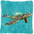 thumbnail image 1 of Carolines Treasures 8659PW1414 Turtle Coussin Décoratif en Tissu Intérieur & Extérieur, 1 of 4