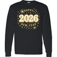 thumbnail image 3 of Inktastic Happy 2026 New Year Celebration Long Sleeve T-Shirt, 3 of 5