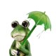 thumbnail image 5 of Frog Sitting Figurines Solar Lights Ornaments Lovely Housewarming Gift, 5 of 6