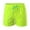 Yellow, variant on Summer Shorts for Men Solid Quick Dry Beach Shorts with Inner Breathable Lightweight Casual Bermuda Shorts Running Shorts Men Red L
