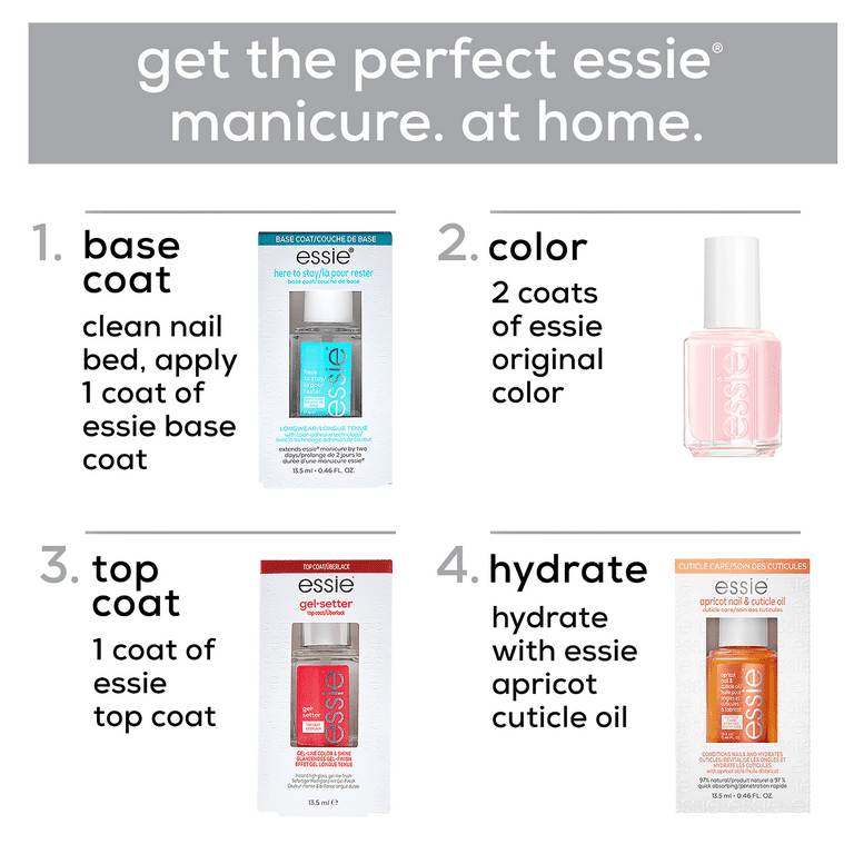 essie Vegan Salon Quality Nail Polish, Imported Bubbly essie Vegan Salon Quality Nail Polish, Imported Bubbly