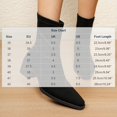 thumbnail image 3 of Women Pointed Toe Block Mid Heel Ankle Boots Faux Suede Fashion Winter Short Boots Solid Color Versatile Indoor Outdoor Daily Casual Boots US Size 4.5 To 8.5 Black, 3 of 9