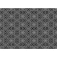 thumbnail image 1 of Ahgly Company Machine Washable Indoor Rectangle Transitional Gray Area Rugs, 5' x 7', 1 of 7