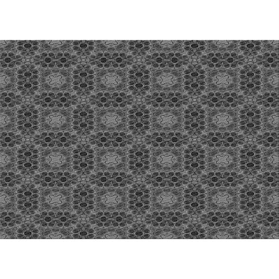 Ahgly Company Machine Washable Indoor Rectangle Transitional Gray Area Rugs, 5' x 7'